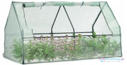 Szklarnia ogrodowa warzywniak tunel foliowy z siatką rozsadnik 180 x 92 x 90 cm