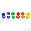 Układanka edukacyjna sorter dopasuj kształty i kolory jajka 6 sztuk