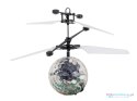 Kula Disco LED latająca świecąca sterowana ręką dron robot czujnik ruchu