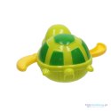 Zabawka do kąpieli żółw wodny nakręcany zielono-żółty