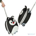 Walizka podróżna dla dzieci bagaż podręczny na kółkach pingwin